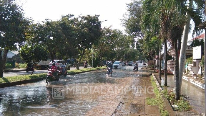 Sistem Drainase Buruk, Sejumlah Rumah Warga Kedaton Terendam