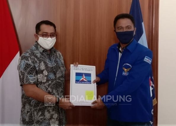 Pilkada Pesbar, ALB Terima Surat Tugas DPP Demokrat