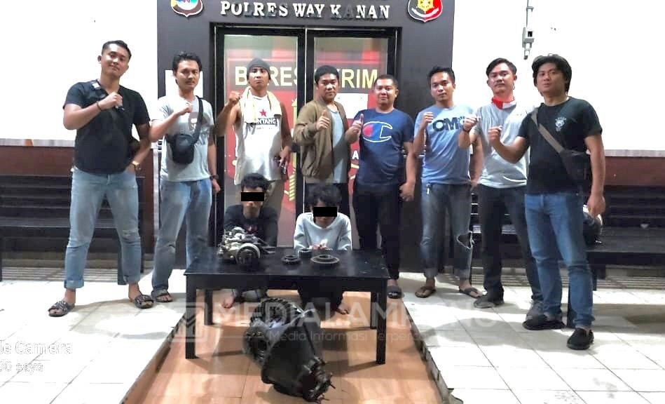 Dua Pelaku Pencurian Spare Part Mobil PT. AKG Diciduk