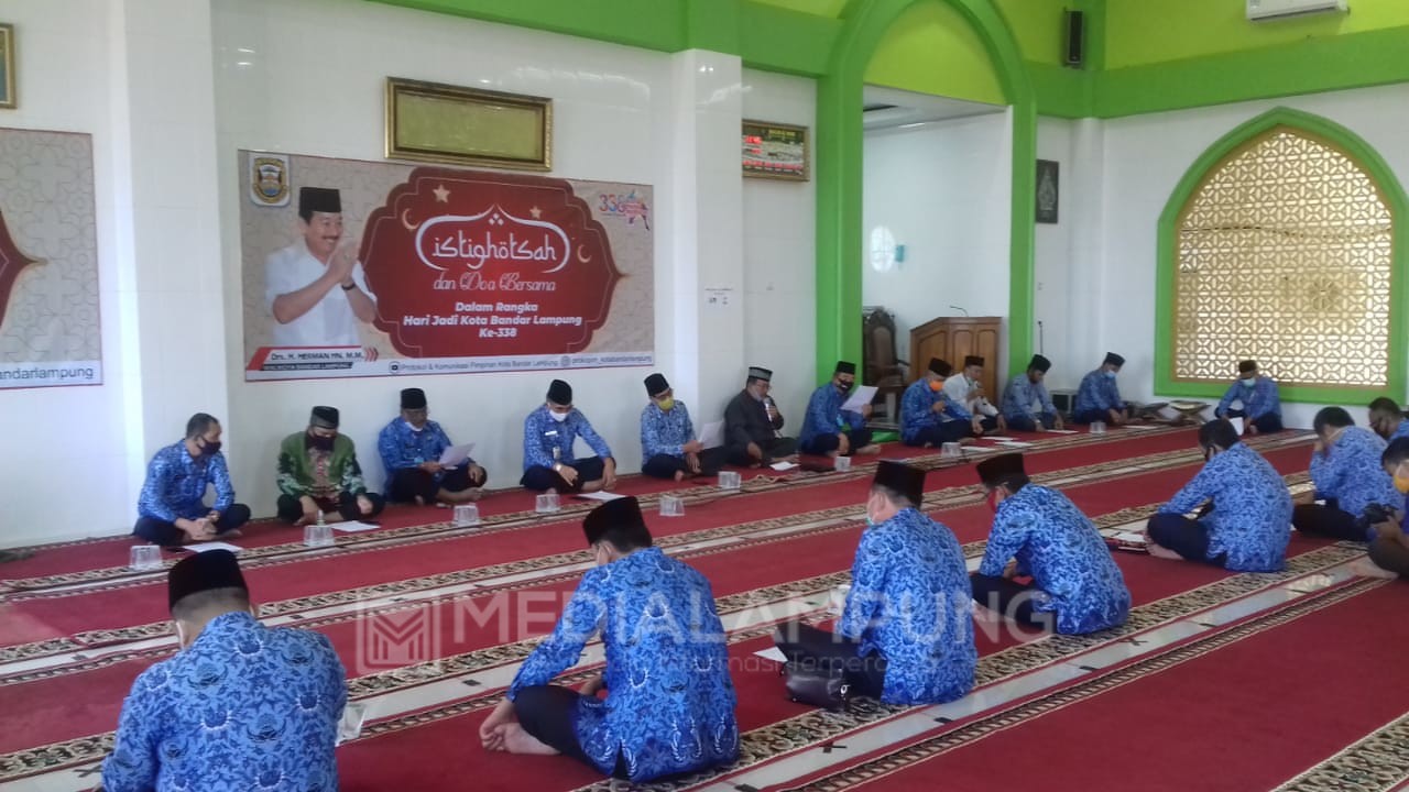 Pemkot Peringati HUT Kota Bandarlampung ke 338 Secara Sederhana