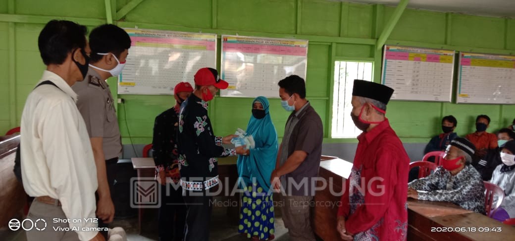 158 Warga Pekon Sindangpagar, Dapatkan BLT-DD Tahap II