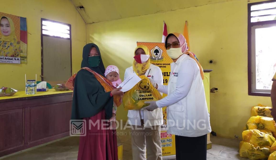 IIPG Lampung Bagikan 700 Paket Sembako dan Santuni Anak Yatim di Lambar