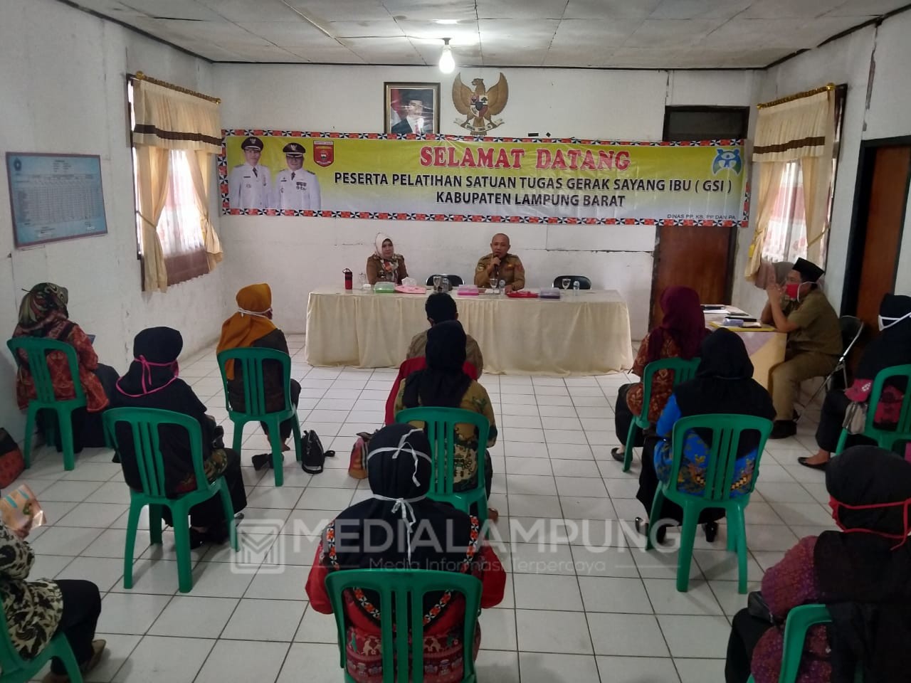 Puluhan Satgas GSI Kecamatan Balikbukit Ikuti Pelatihan 