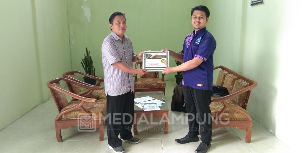 Selesai PKL di Graha Pena Lambar, Siswa SMK Bhakti Wiyata Kembali ke Sekolah