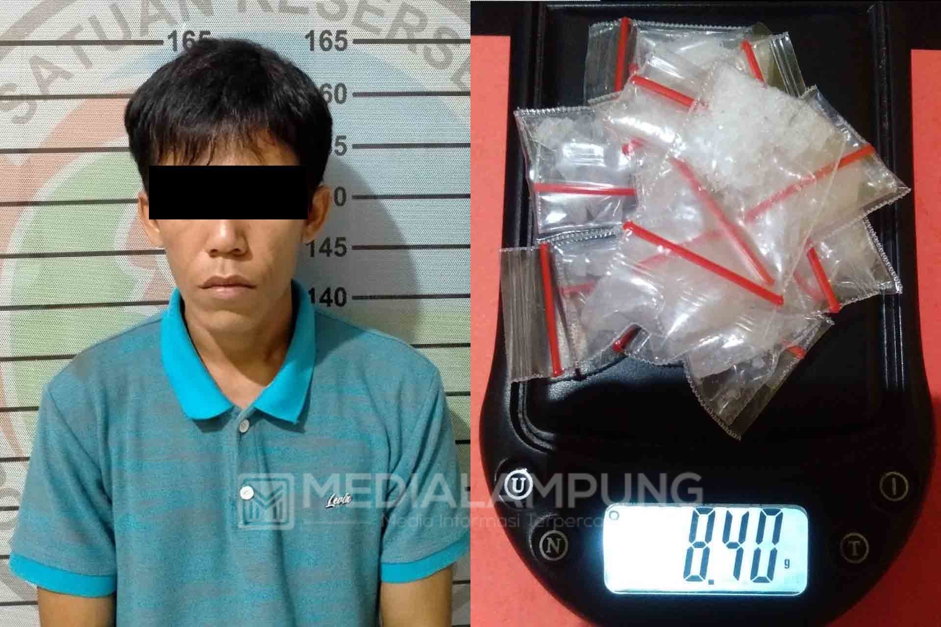 Sat Narkoba Polres Lampura Bekuk Pengedar Sabu
