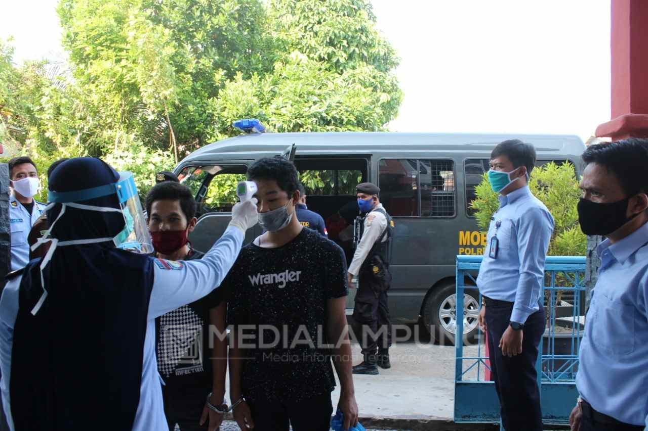 Rutan Krui Kembali Terima Tahanan Baru