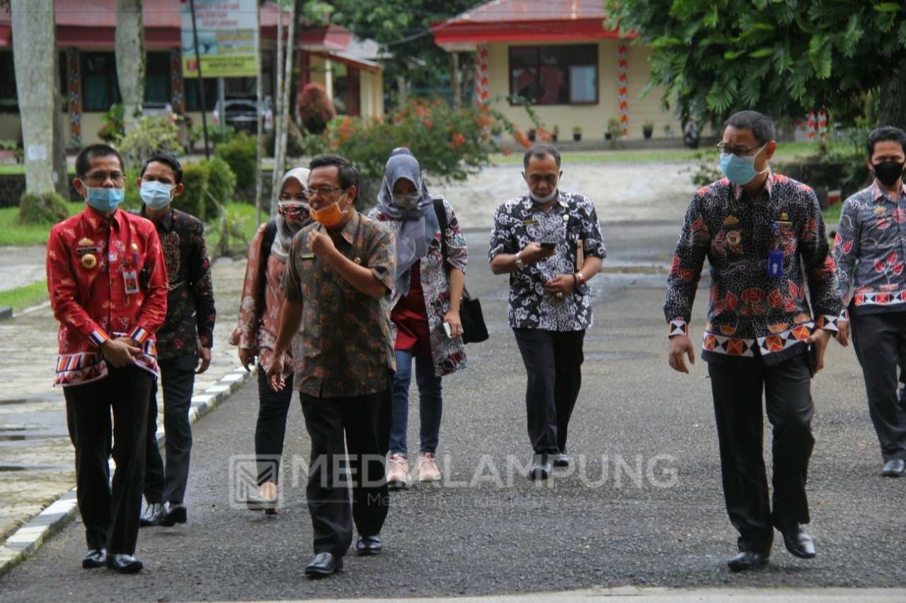 Pemkab Bengkulu Tengah Kunker ke Lambar 