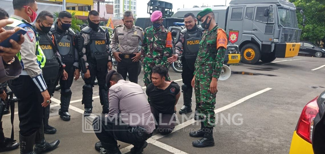 Pengedar Narkoba Terjaring dalm Razia Masker