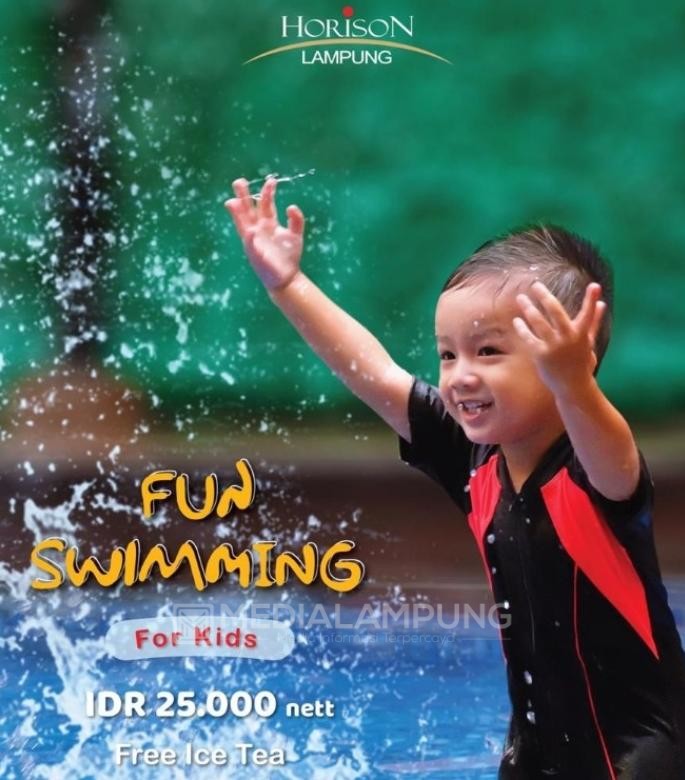 Fun Swimming for Kids Promo di Hotel Horison Lampung