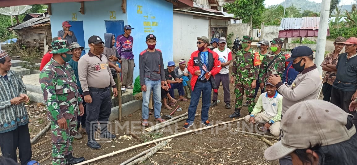 Adaptasi New Normal, Sepuluh Pekon di Kebuntebu Serentak Bersih Lingkungan 