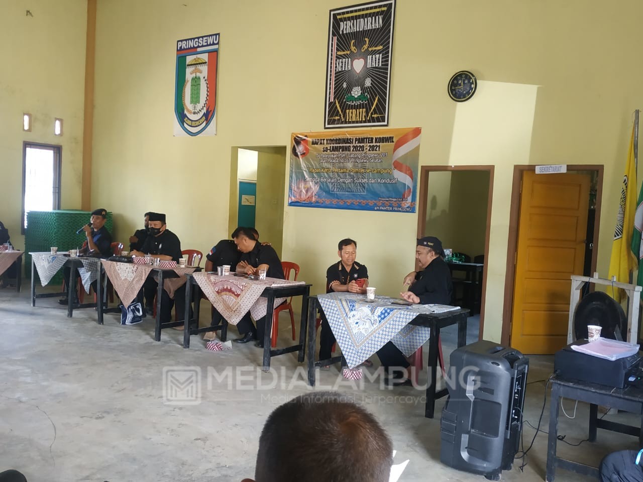 Satukan Persepsi, PSHT se-Provinsi Lampung Gelar Rakor