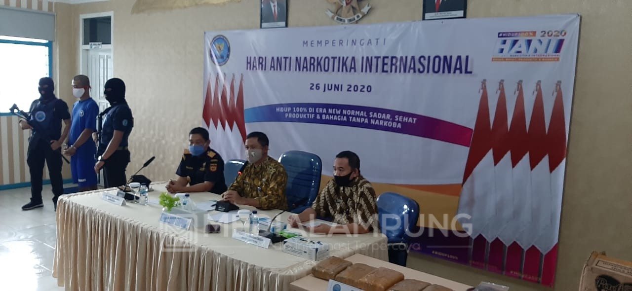 BNNP Amankan Lima Paket Ganja Seberat 4.062,38 Gram