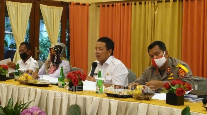 Arinal Pimpin Rapat Koordinasi Persiapan Penerapan New Normal di Lampung