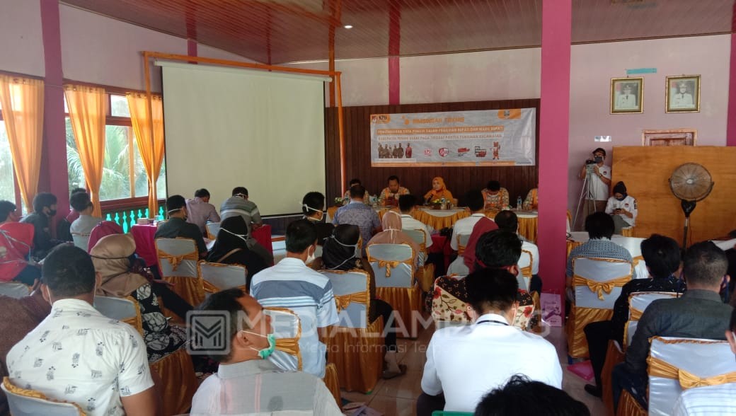 KPU Pesbar Bimtek Pemutakhiran Data Pemilih