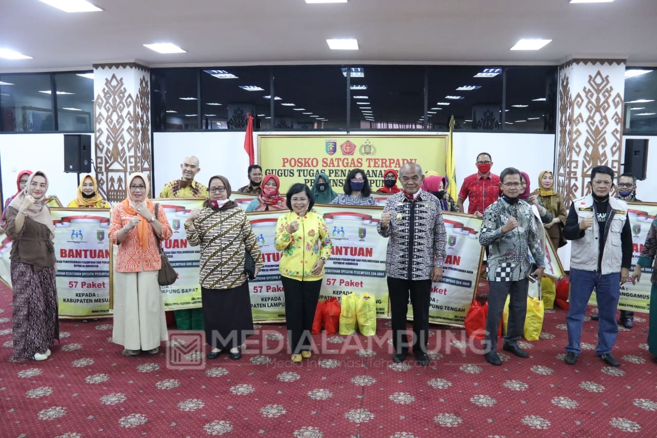 Pemprov Lampung Terima Bantuan dari Kementerian