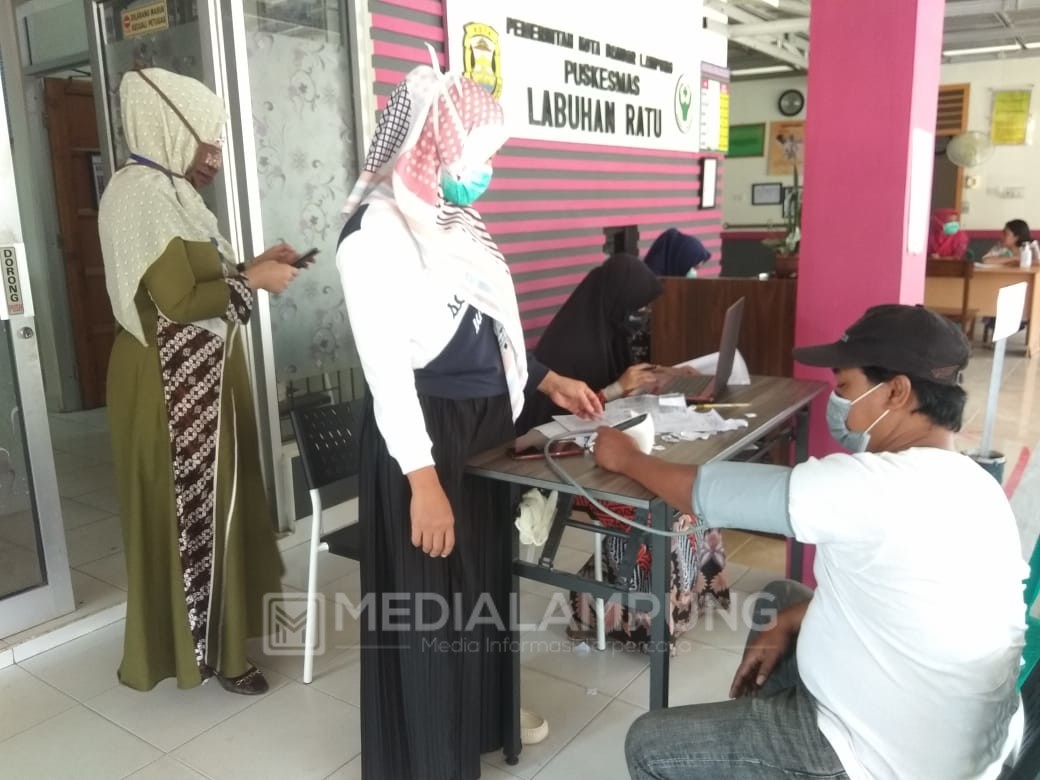 PPDP Kecamatan Labuhan Ratu Jalani Rapid Test