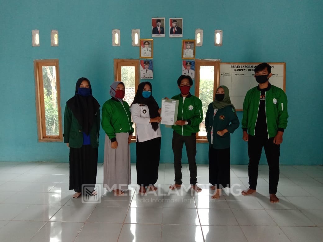 6 Mahasiswa UIN Lampung KKN-DR di Kampung Bengkulu Jaya