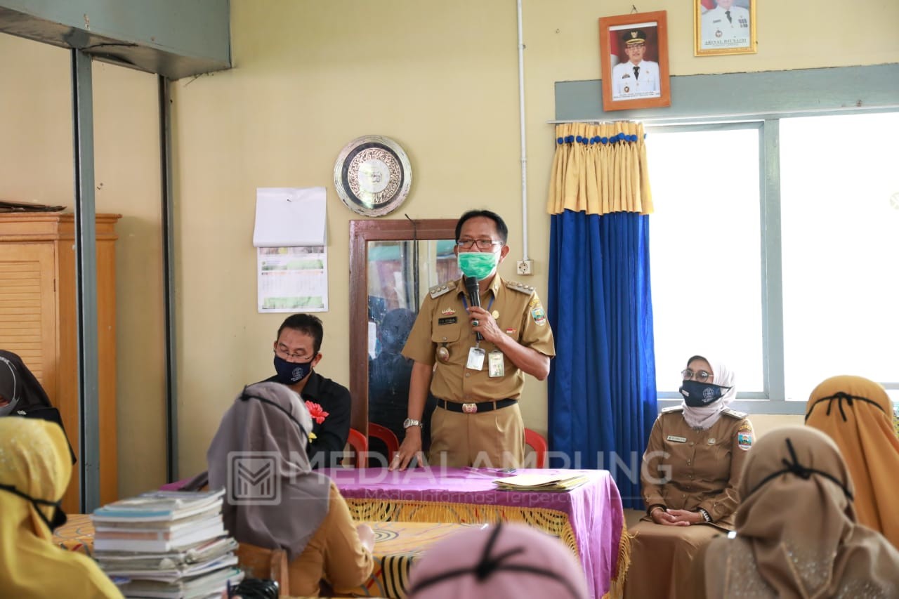Agus Istiqlal Tinjau Kesiapan Tahun Ajaran Baru