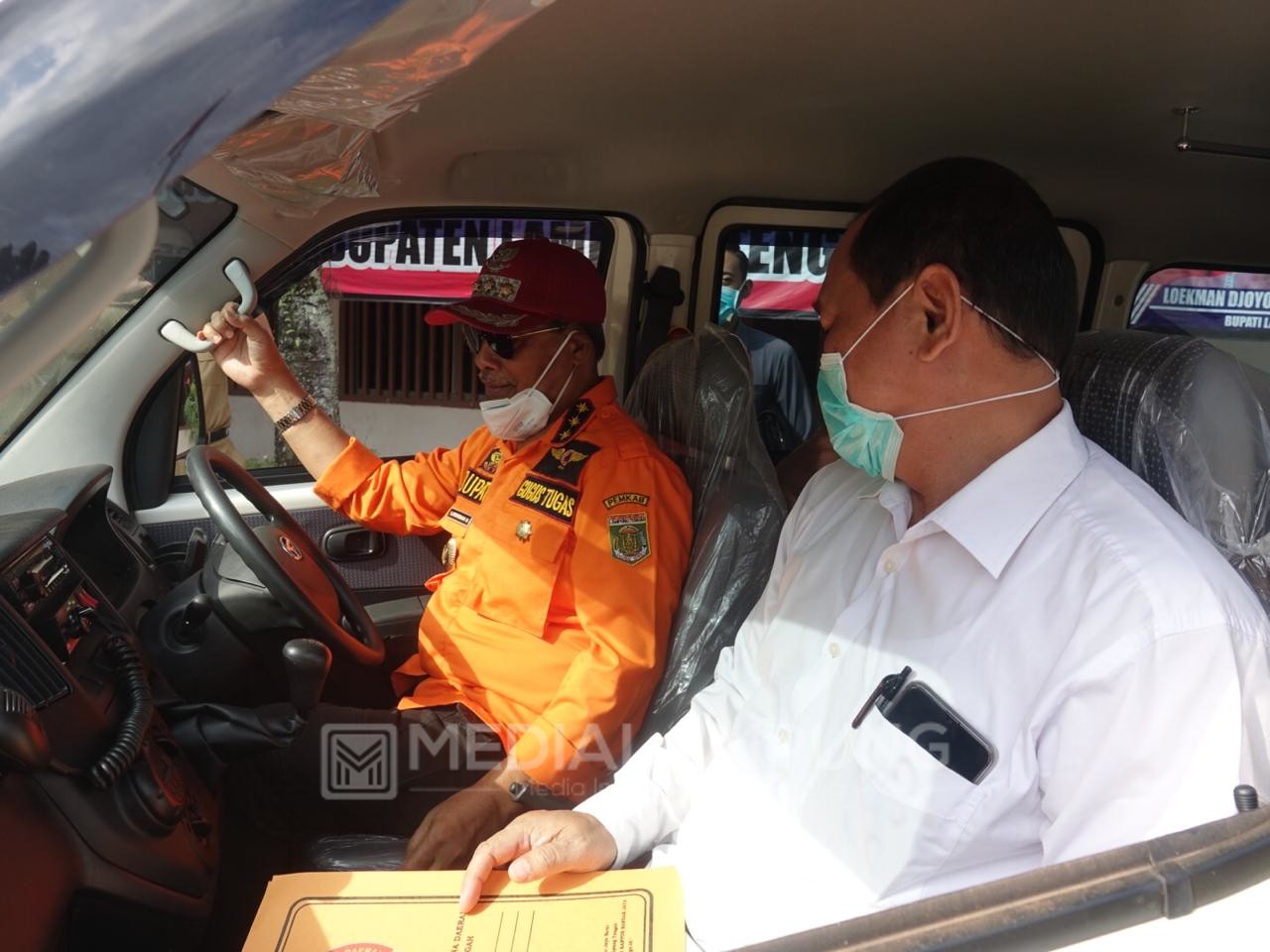 SGC Serahkan Bantuan Ambulans Kepada Pemkab Lamteng