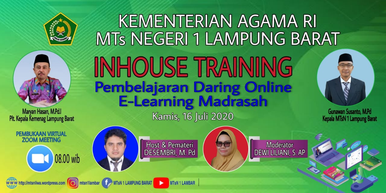 Memasuki Tahun Ajaran Baru, MTsN 1 Lambar Gelar In House Training