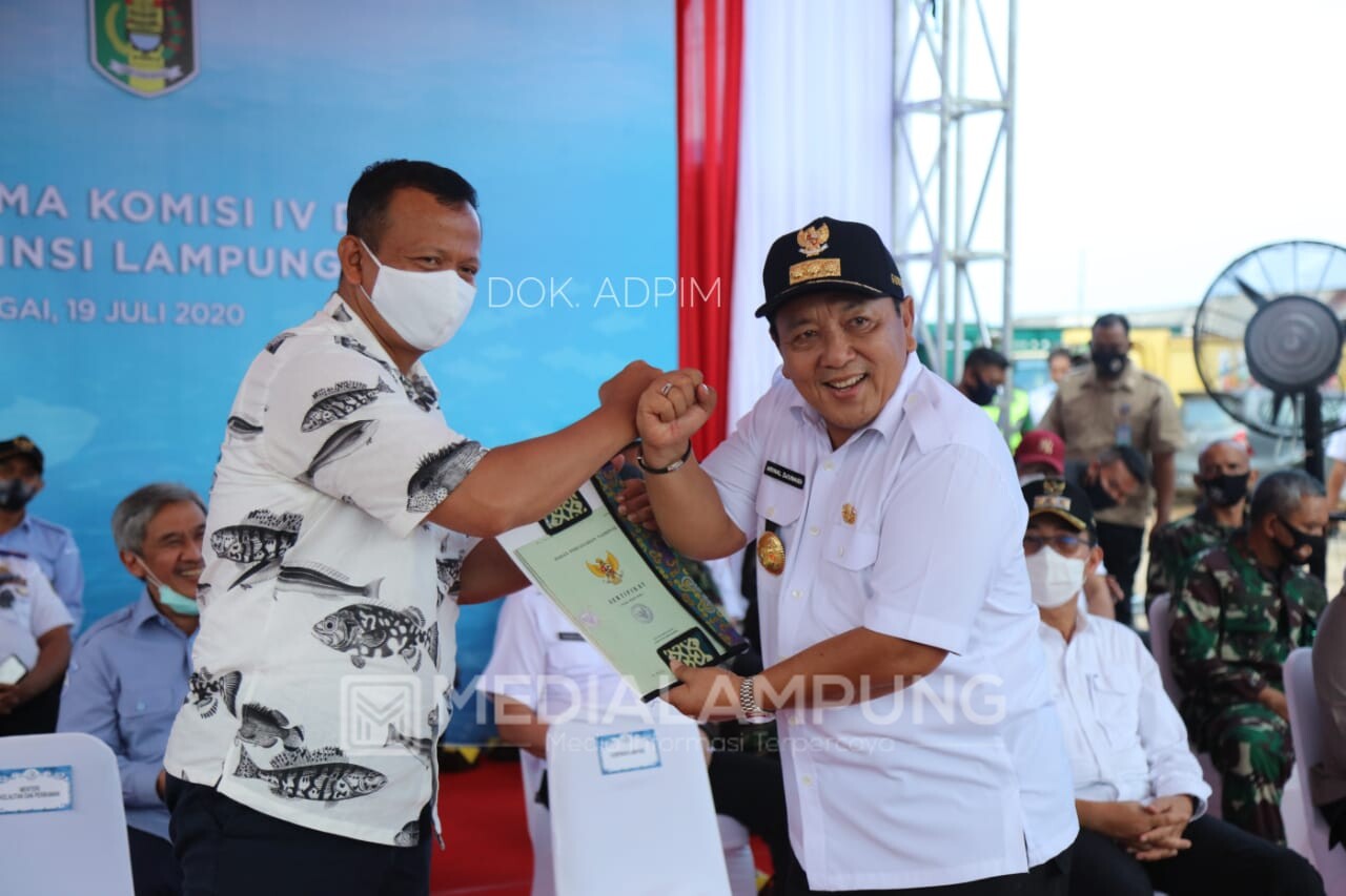 Upaya Arinal Memajukan Perikanan di Lampung Didukung Menteri Edhy Prabowo