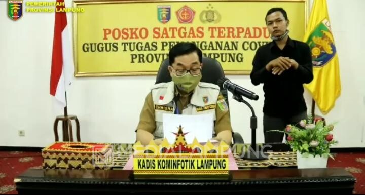 Tiga Pasien Sembuh Covid-19 Warga Bandarlampung, Lampura dan Lamtim