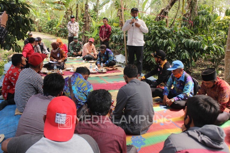 Diskusikan Soal Kopi, Mukhlis Basri Temu Lapang dengan Petani 