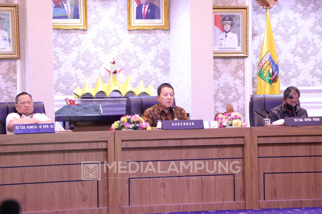Gubernur Pimpin Rapat Bersama Komisi IV DPR RI Soal Pengembangan KJAL