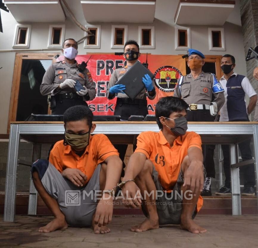 Dua Pelaku Pembobol Rumah Kosong Diamankan