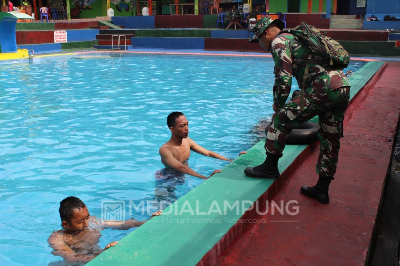 Kodim 0422 Lambar Latih Ketangkasan Calon Prajurit TNI