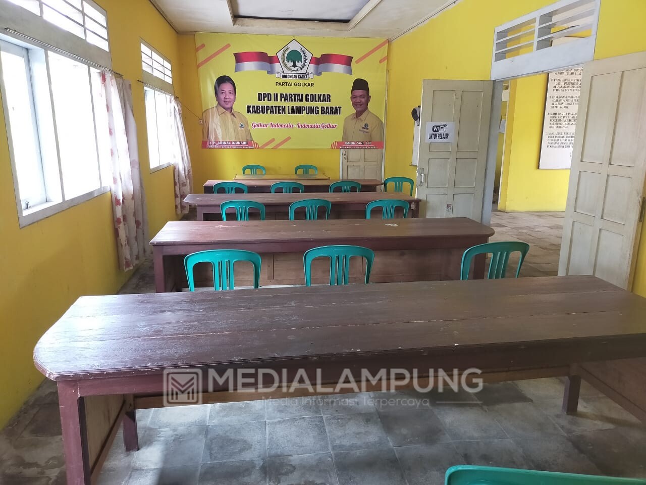 Dukung Dunia Pendidikan di Tengah Pandemi, DPD II Golkar Lambar WiFi Gratis untuk Siswa