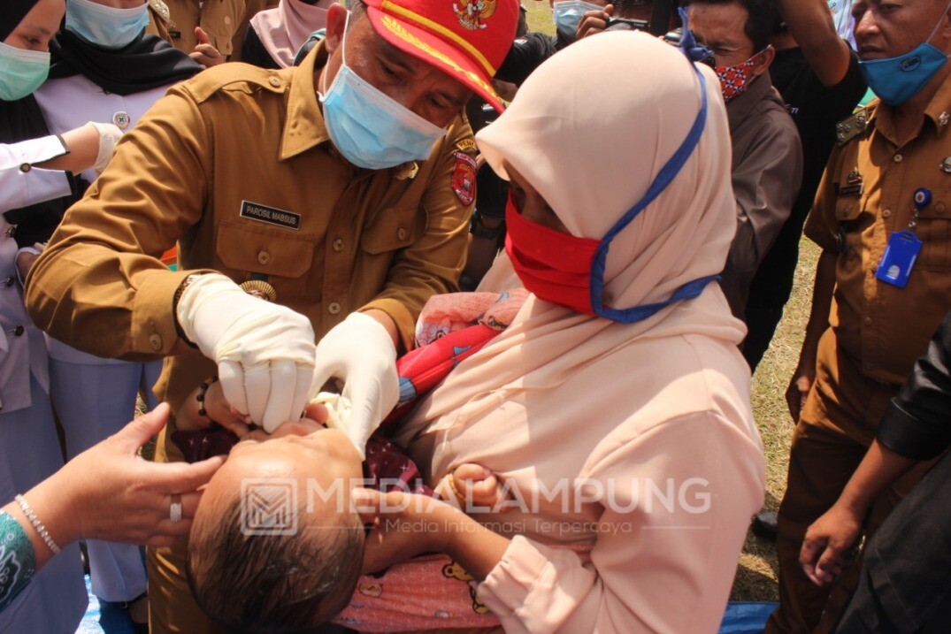 Launching Bulan Timbang Balita, Parosil Minta Tingkatkan Gizi Melalui Posyandu 