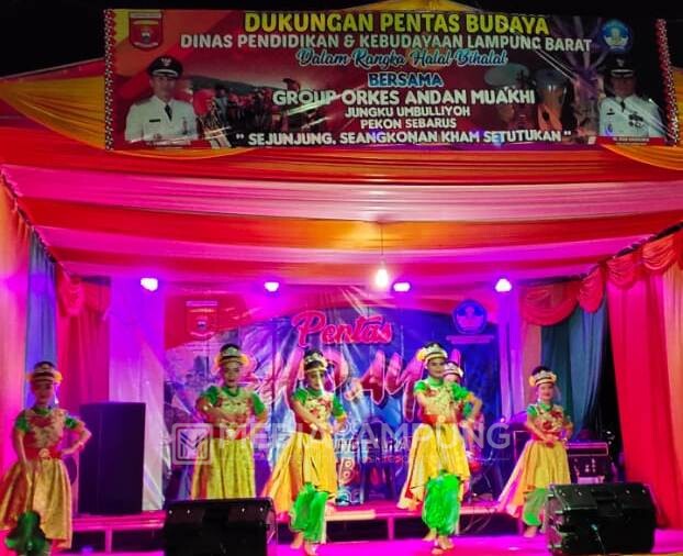 Tingkatkan Kecintaan Budaya, Disdikbud Lambar Gelar Pentas Budaya 