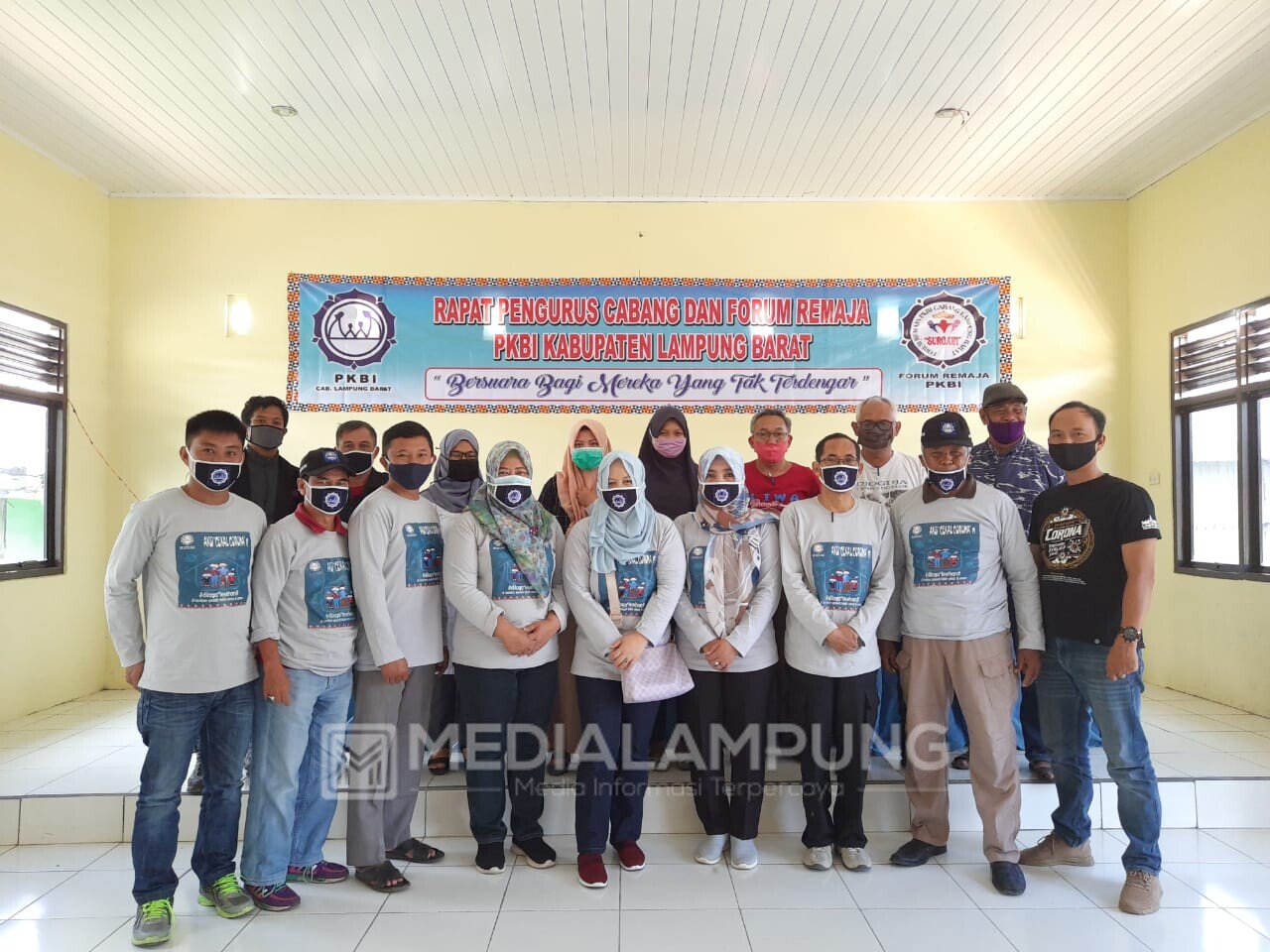 PKBI Cabang Lambar Gelar Rapat Pengurus Cabang dan Forum Remaja