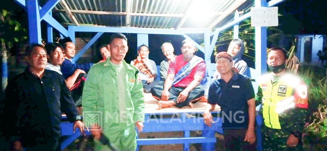 Tekan Tindak Kriminalitas, Pekon Lintik Aktifkan Siskamling