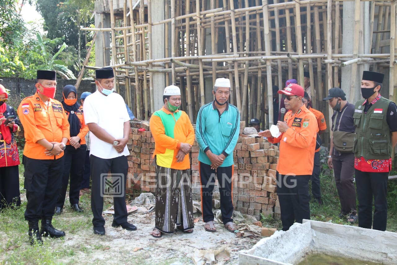 Kunker ke Seputihagung, Loekman Bantu Pembangunan Gedung MWCNU