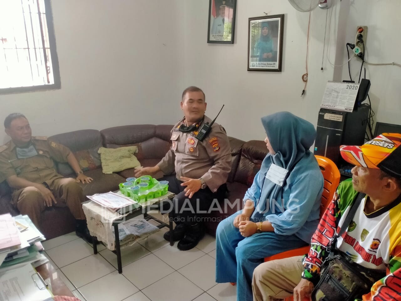 Antisipasi Kericuhan Pilkada, Kapolsek TbU Adakan Cooling System di Kupangraya
