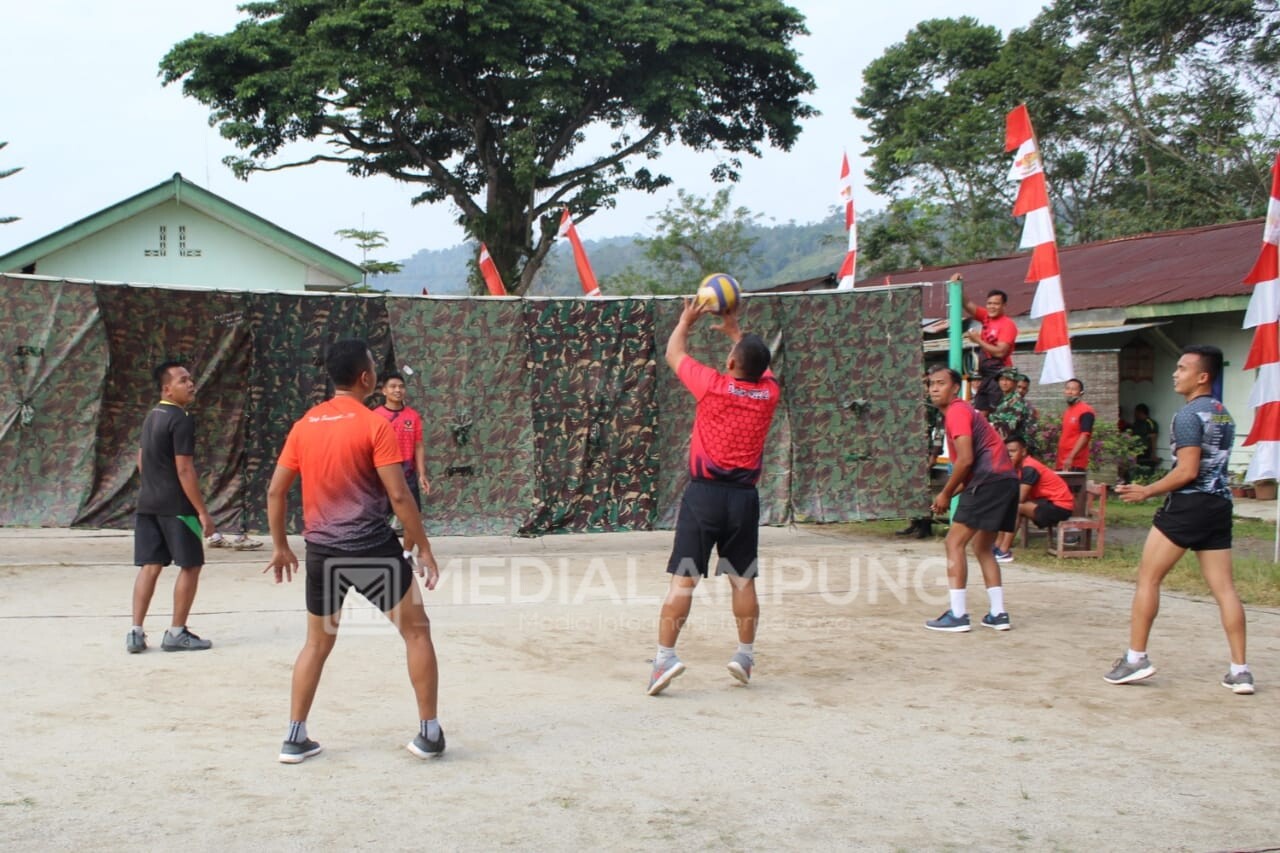 Meriahkan HUT RI ke-75, Kodim 0422/LB Gelar Berbagai Perlombaan