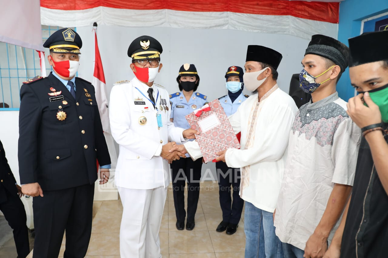 97 Napi Rutan Krui Dapat Remisi HUT RI