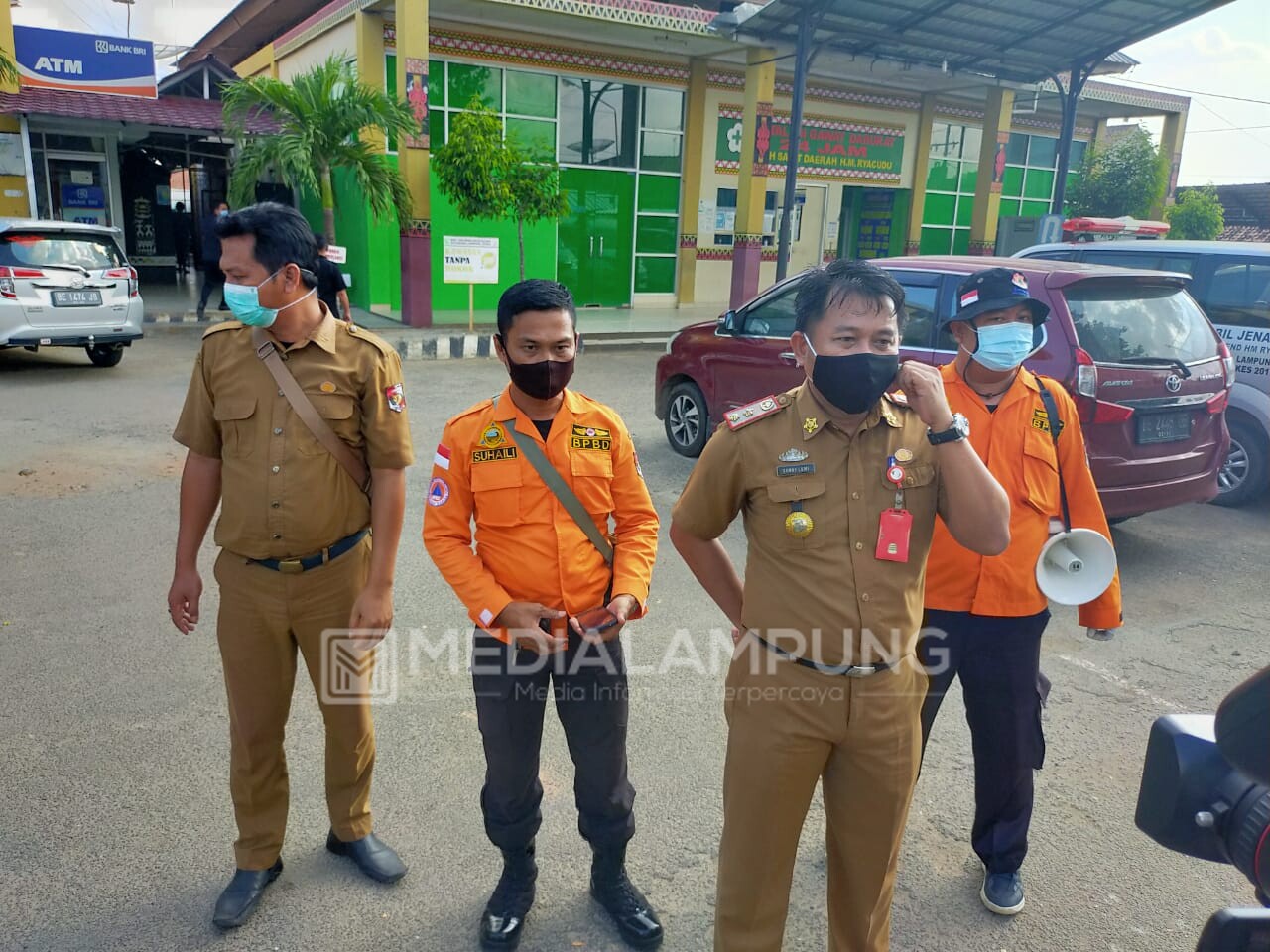 Tiga Pasien Covid-19 Dievakuasi ke RSUD Ryacudu Kotabumi