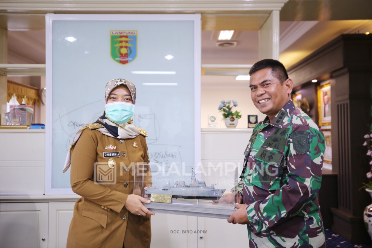 Pemprov Apresiasi Sinergitas yang Dibangun Pangkalan TNI AL Lampung