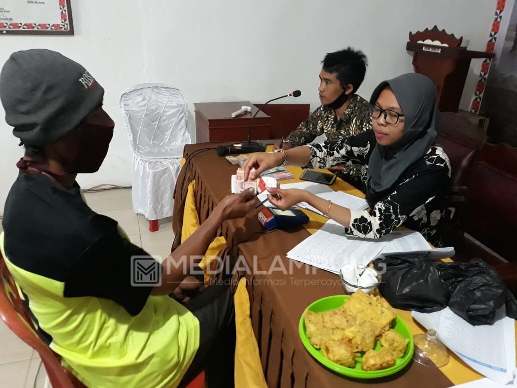 203 KPM Pekon Trimulyo Terima PKH Periode Agustus  