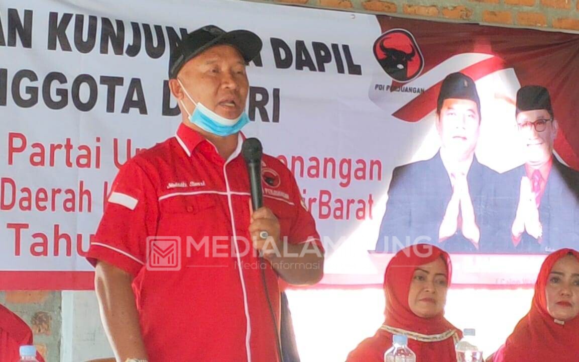 MB Ajak Kader PDIP Pesbar Bergerak Menangkan Pieter-Fahrurrazi di Pilkada