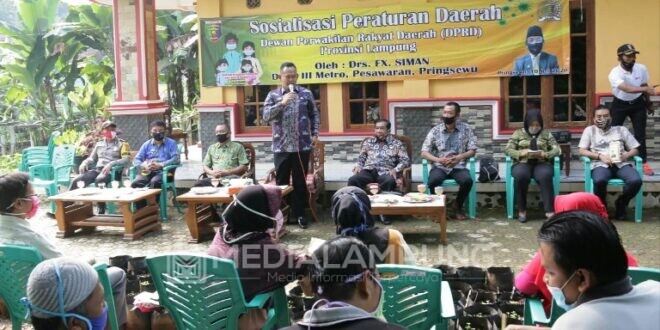 Anggota DPRD Lampung Sosialisasikan Perda Perlindungan Anak di Pringsewu