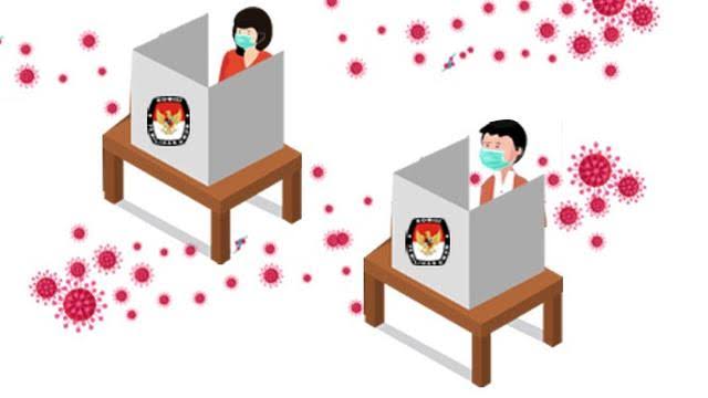 Positif Covid-19 Tak Bikin Bakal Pasangan Calon Gugur