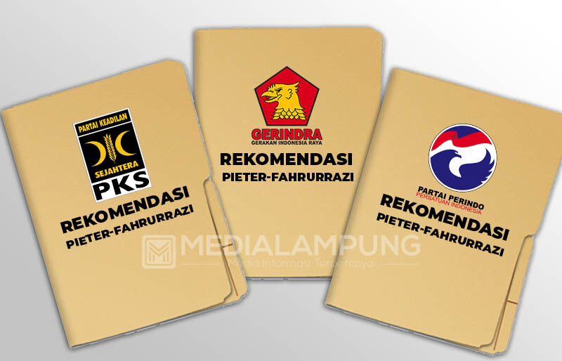 Gerindra, Perindo dan PKS Dukung Pieter-Fahrurrazi