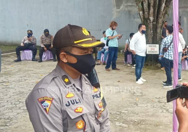 100 Personel Gabungan Dikerahkan Amankan Pendaftaran Calon