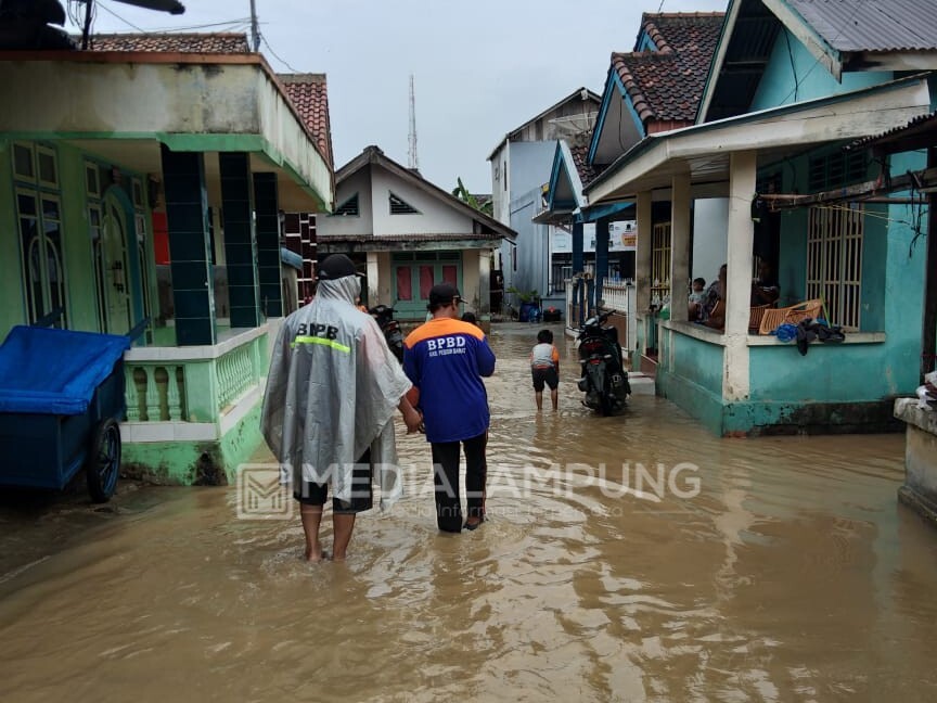 Hujan Lebat, Puluhan Rumah Warga Sempat Terendam Banjir
