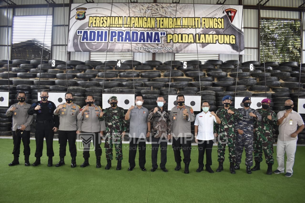 Arinal Dukung Adanya Lapangan Tembak Multi Fungsi Adhi Pradana Polda Lampung