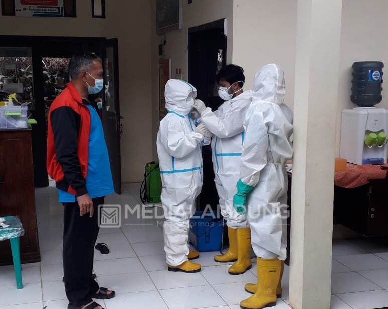 Satu Warga Batuketulis Positif Covid-19 di Bandar Lampung, Puskesmas Gerak Cepat Lakukan Tracing 